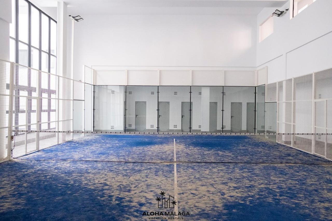 Apartamento Luxury Duplex With Pool And Padel Court In Town Málaga Exterior foto